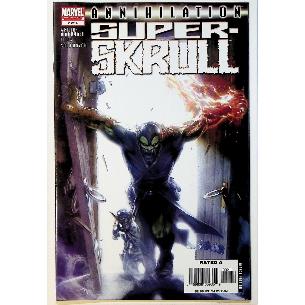 Annihilation Super-Skrull Marvel Comics Limited Series‎ Set Issues 1-4 Sci-Fi - Picture 3 of 5
